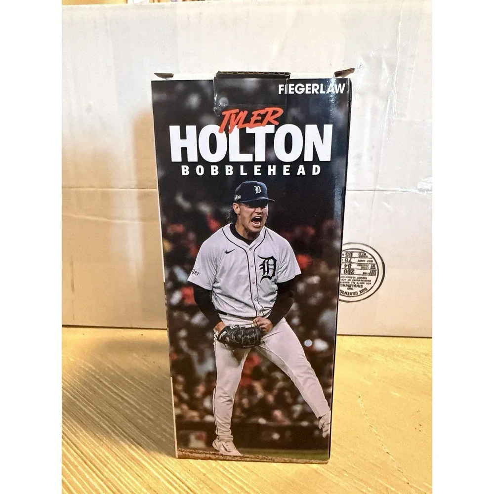Tyler Holton Fieger Law Bobblehead Detroit Tigers